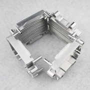 Cnc Machinery Heatsink Black Anodized Aluminum Alloy Motorcy